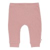 Roze babybroekje - Trousers rib vintage pink